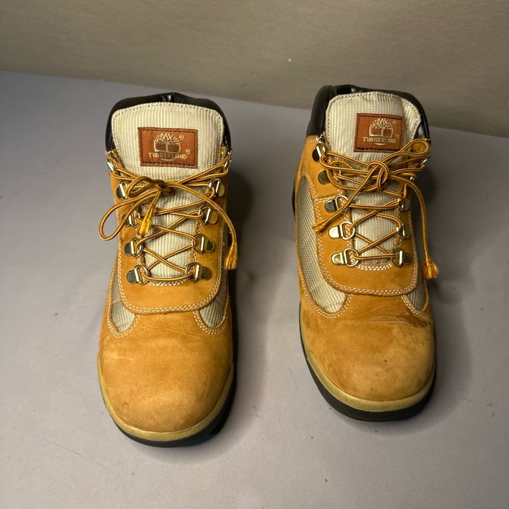 Timberland Men's Brown and Tan Hiking Boots